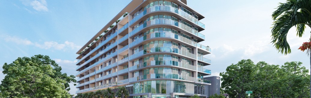 Computer visualization of a modern property