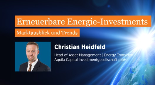 Christian Heidfeld mit dem Vortrag "Erneuerbare Energie-Investments" Christian Heidfeld mit dem Vortrag "Erneuerbare Energie-Investments"